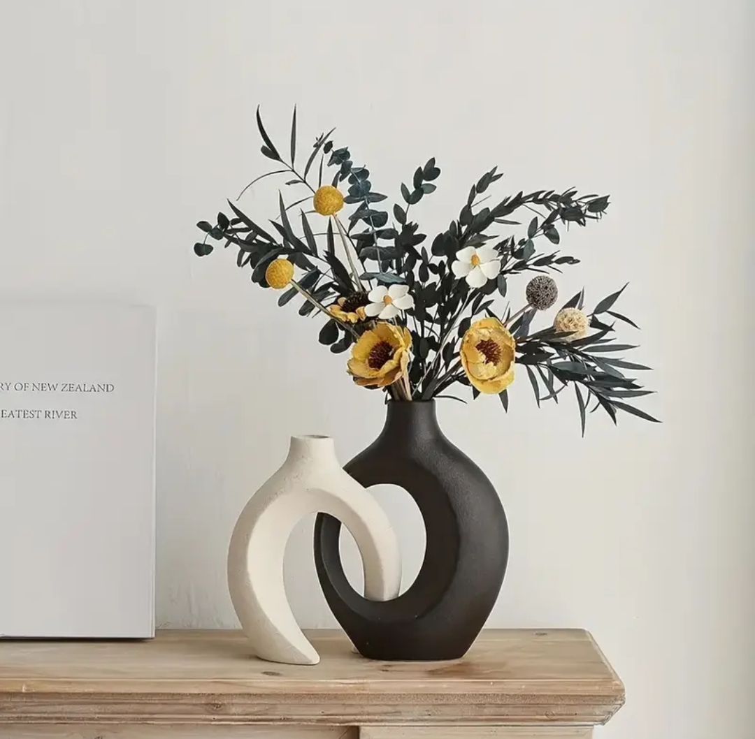 Creative Design Vase Ornaments Artistic Style, Decorations Suitable for Fireplace, Bedroom, Kitchen, and Living Room Decoration, office and theme based area