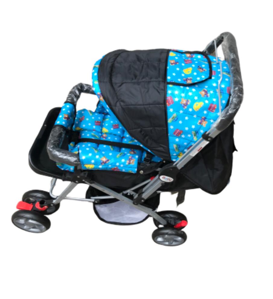 8 Big Tyres Alloy Foldable Baby Stroller Pram