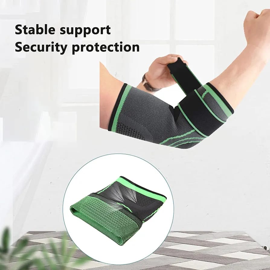 1 PC Elbow Support for Men, 1Pack Elbow Brace Women Compression Arm Sleeve for Tennis Elbow, Golfers Elbow, Arthritis, Weightlifting, Tendonitis, Forearm Support