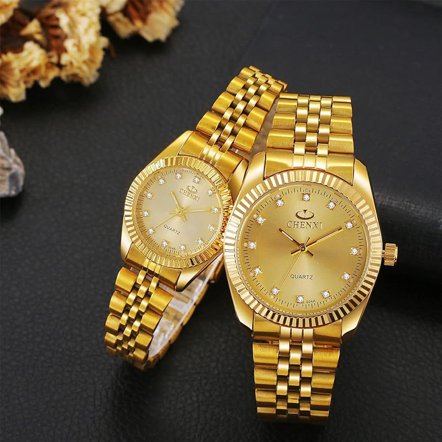 His & Hers Watch Pair – Elegant Couple Watches Gift Set