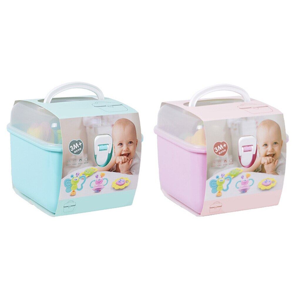 Rattles For Babies Early Teeth Biting Teether, Newborn Baby Rattle Set With Storage Box, Non Toxic Rattles For Kids