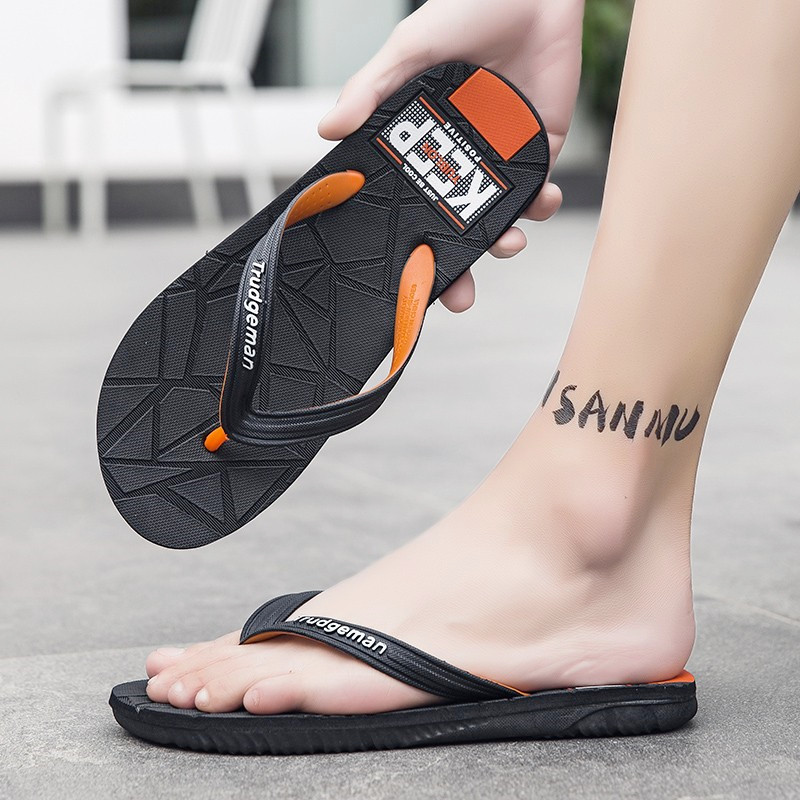 beach clip-on flip-flops sandals 