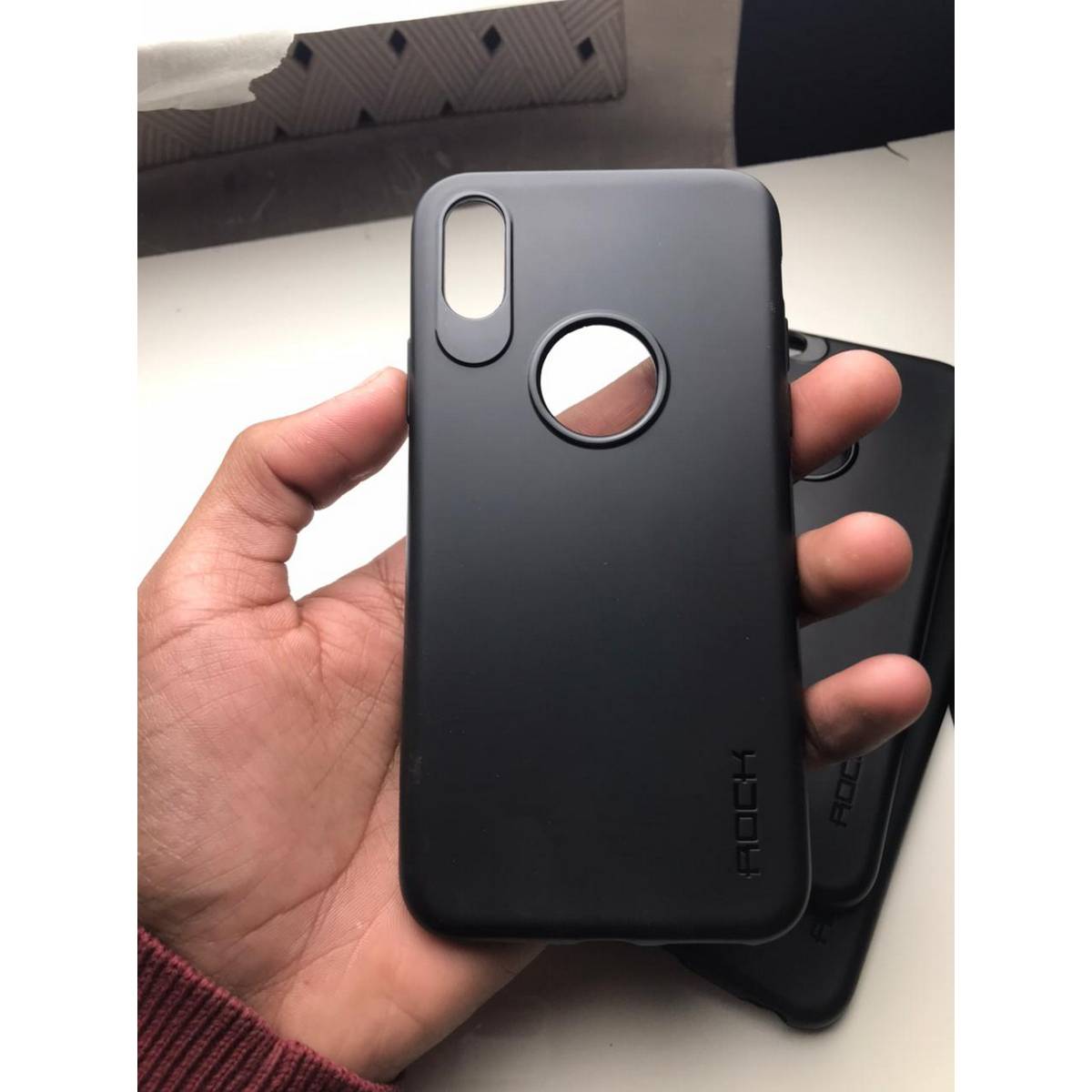 mobile cover with pouch