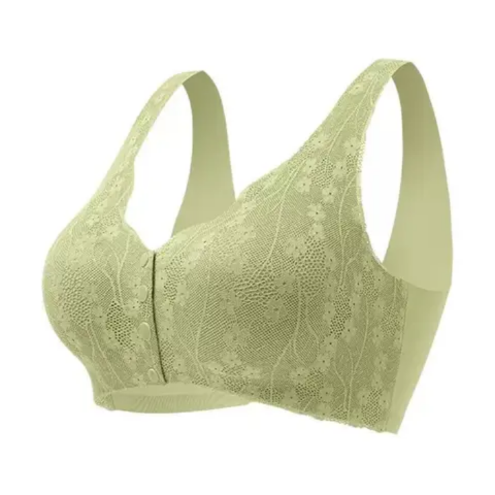 New Style Underwear Anti Slip Full Cup Thin Style With Extra Size Button Front Opening Maternity Nursing Padded Bra For All Women And Girls