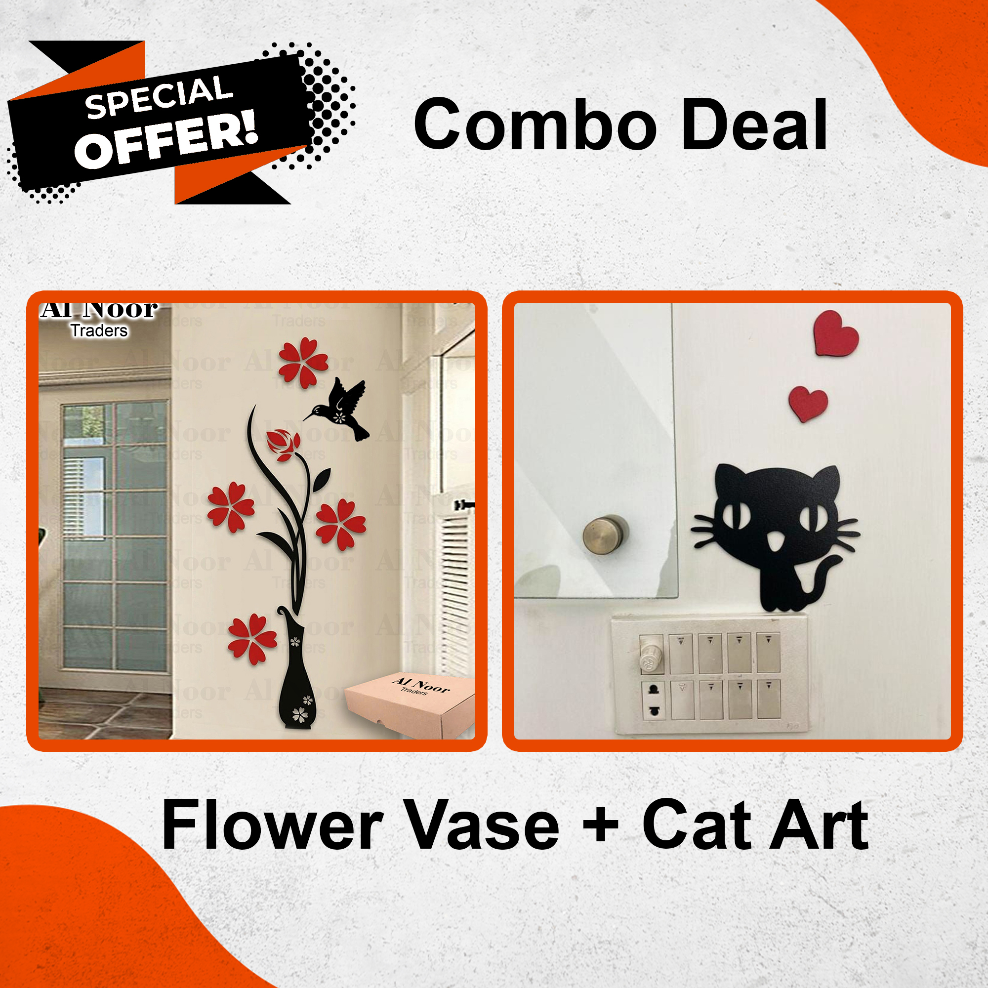 Flower Vase Wooden Wall Art For Room Hall Decorating I Wooden Wall Art I Room Decorating Wall Art I Wall Art Designs I New Wall Art For Office