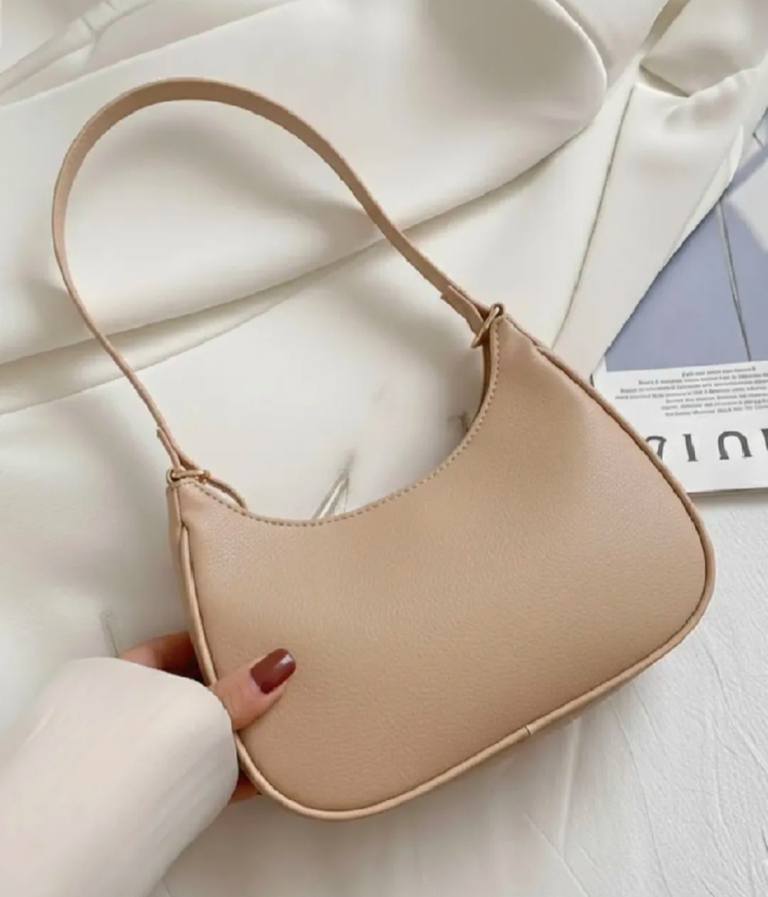 Premium Leather Hobo Handbag For Girls Bags For Girls Shoulder Underarm Bag Stylish Women Purse Gift Bag
