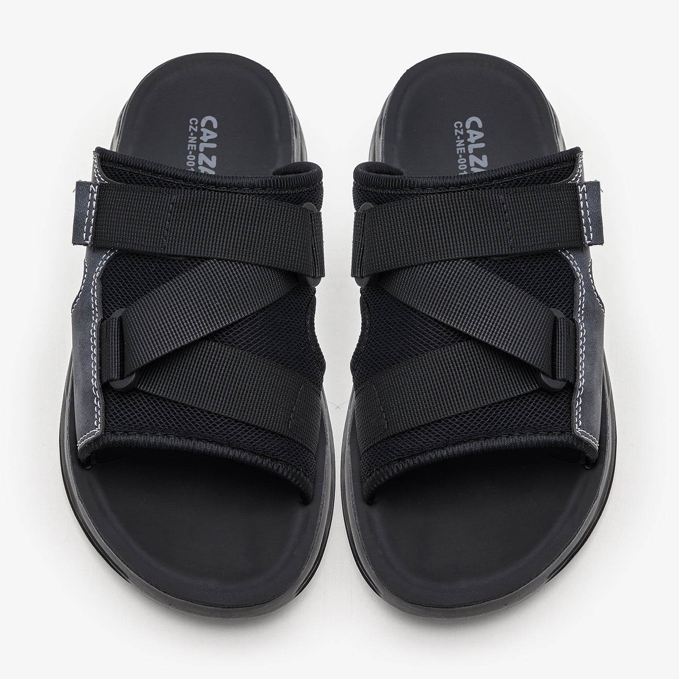 Calza BLACK Mens Chappal For Men - SS26
