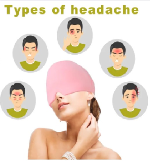Cooling Gel Head Cap - Reusable Cooling Cap | Comfortable Head Cooling Wrap For Daily Use
