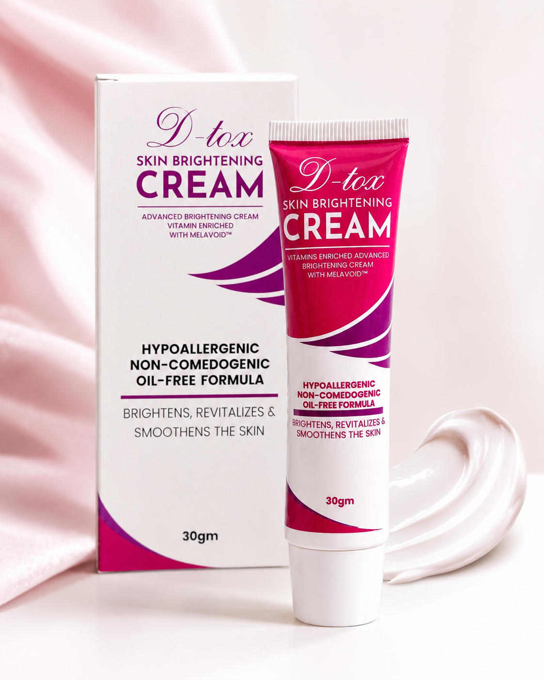 D-Tox Skin Brightening Cream | Moisturising Skin Care | Original