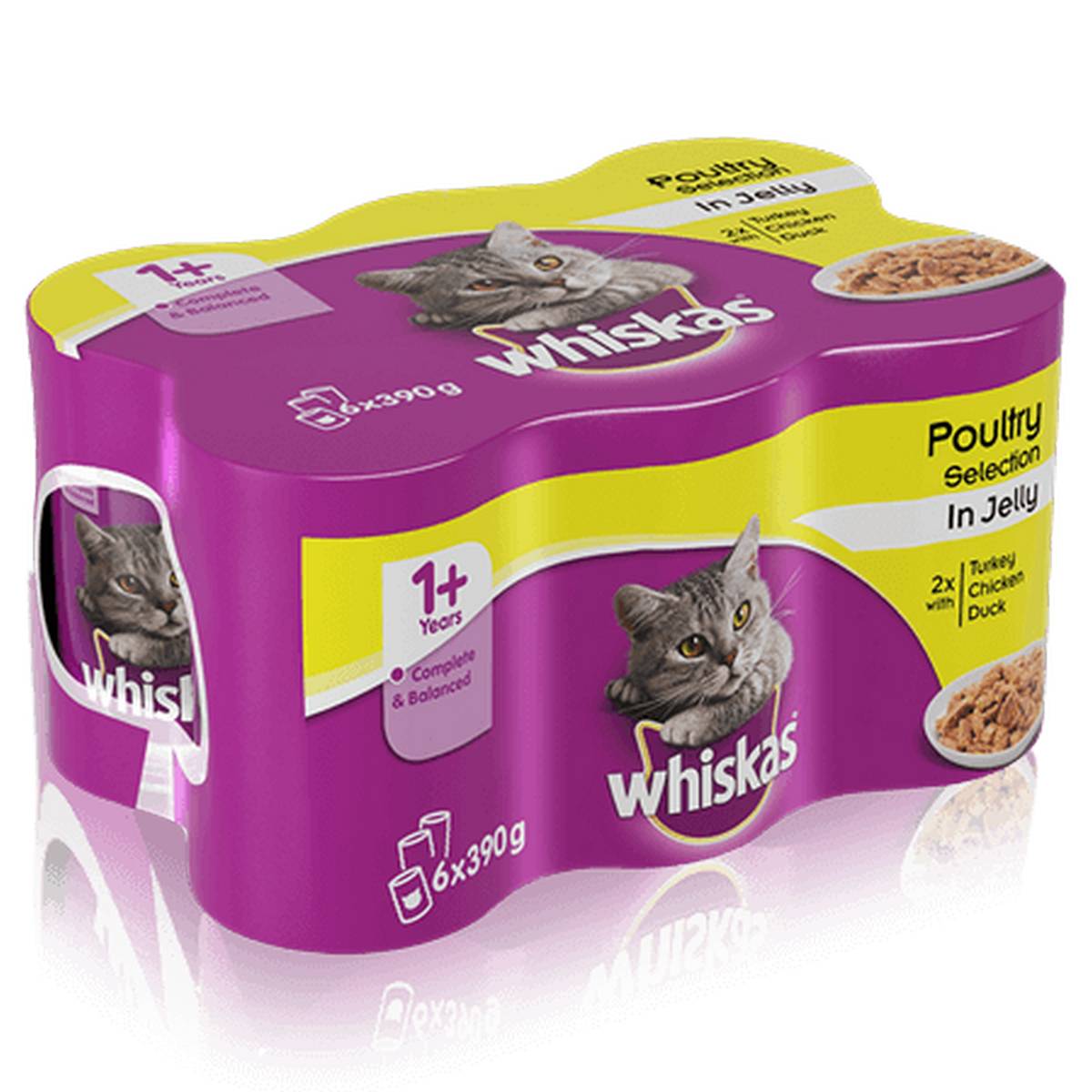 asda whiskas tinned cat food