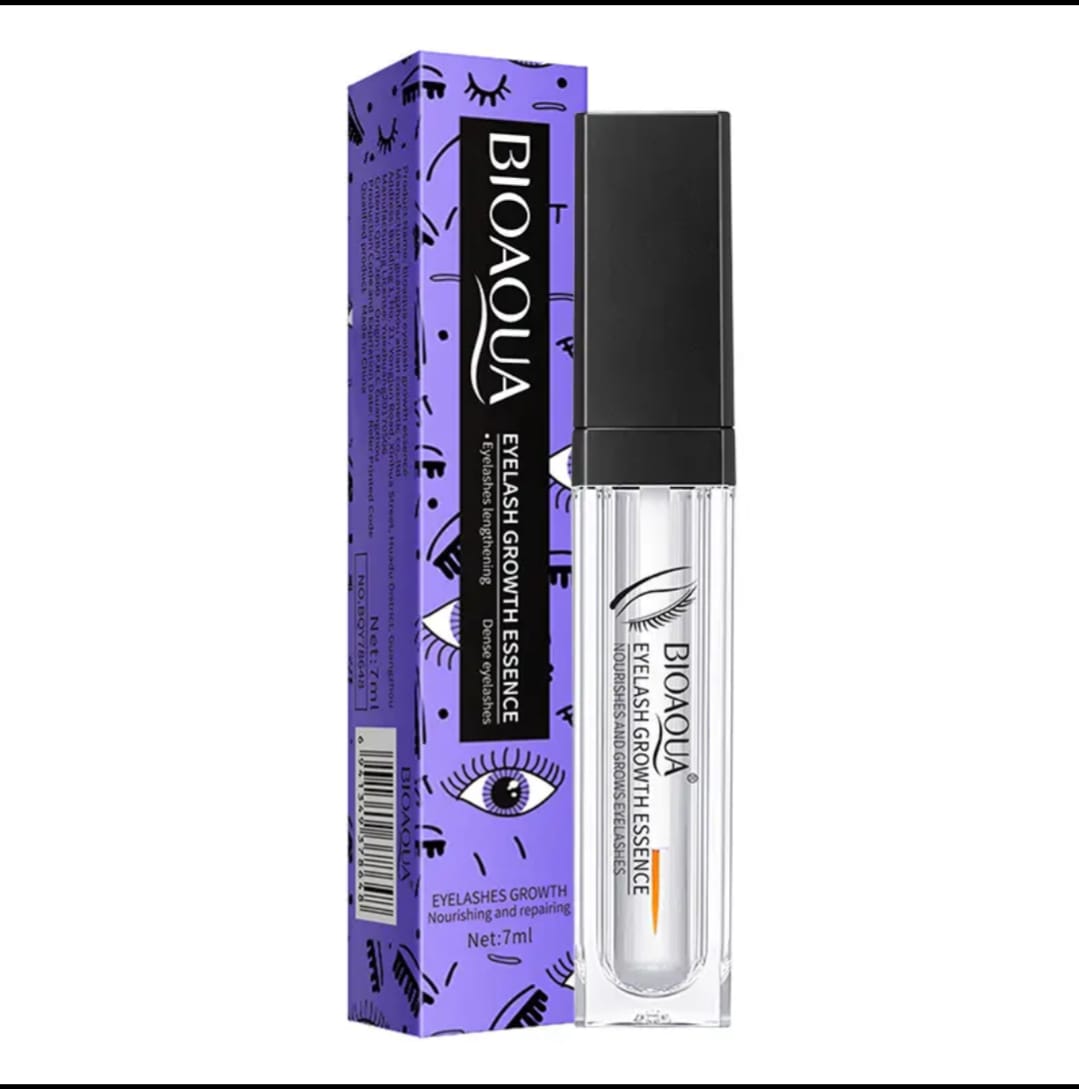 BIOAQUA Eyelash Serum Treatment, Eyebrow & Eyelash Growth Serum-Nourishing Eyelash Growth Essence Serum Strengthening & Repair Care 7ml