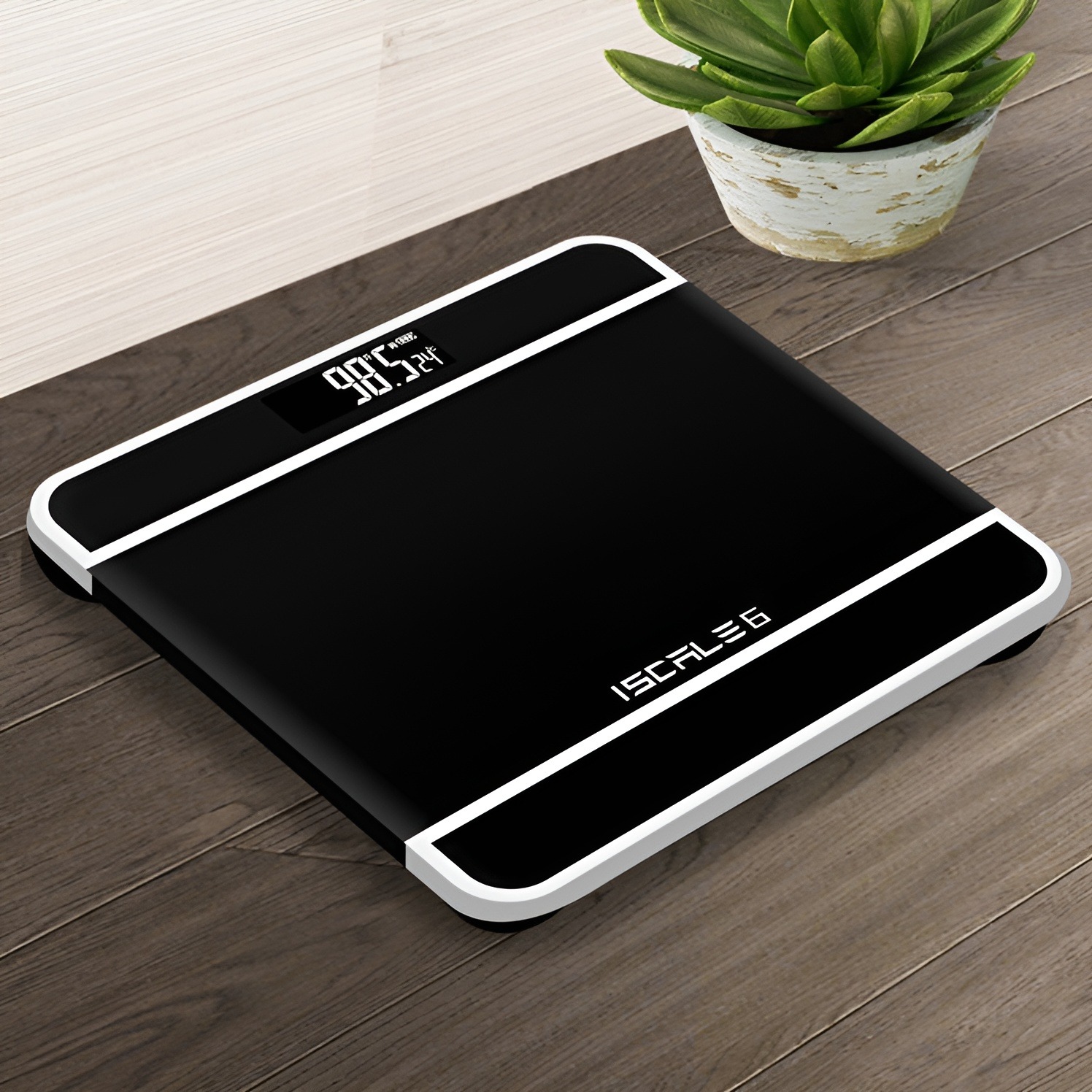 Household Precision Electronic Weighing Scale Adult Healthy Body Health Scale Single-point Type Toughened Glass Bathroom Scale Analog Digital Weight Machine  for Body Machine Digital Weight Machine Body weight Machine