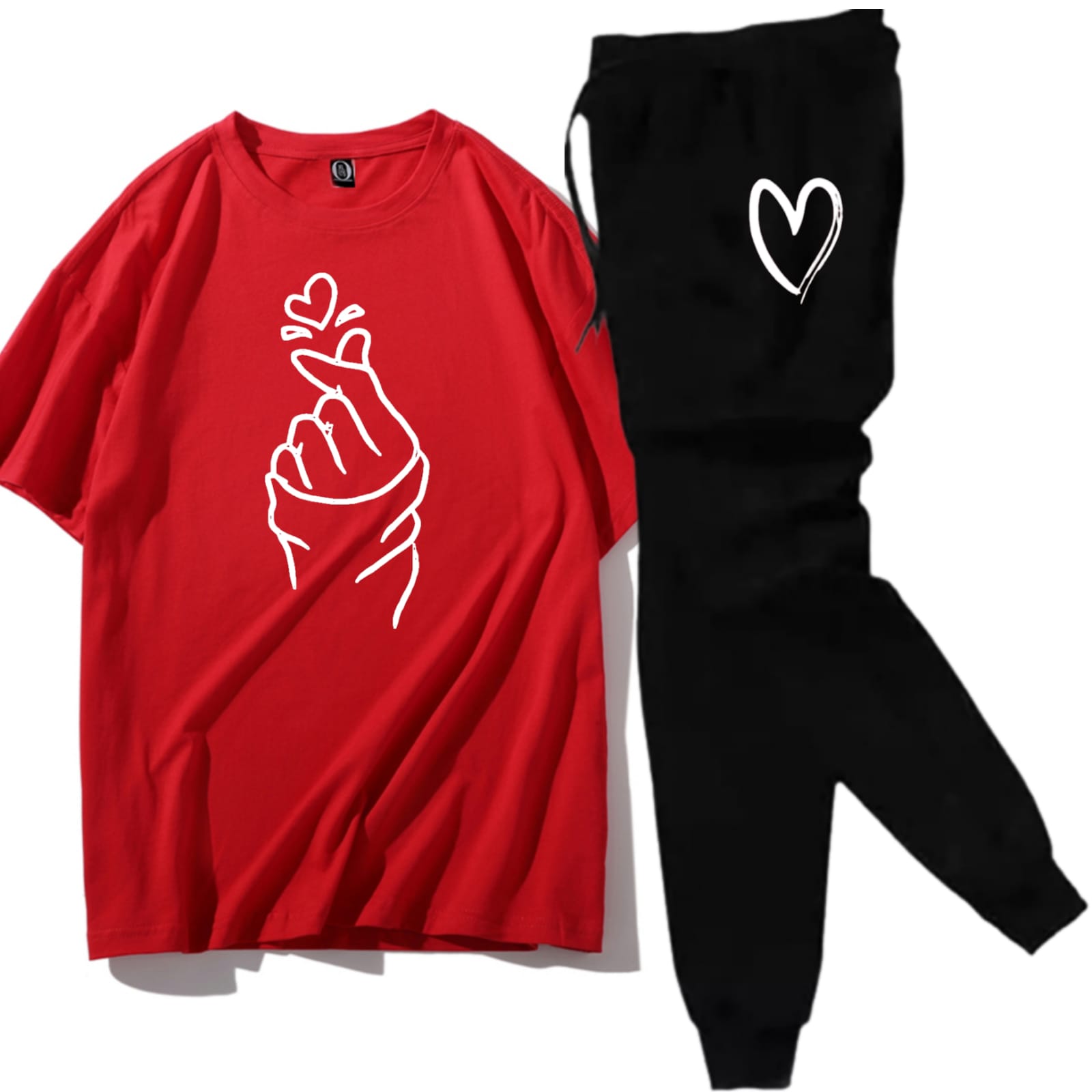 Maroon Trendy Printed Tracksuit For Girls & Womens