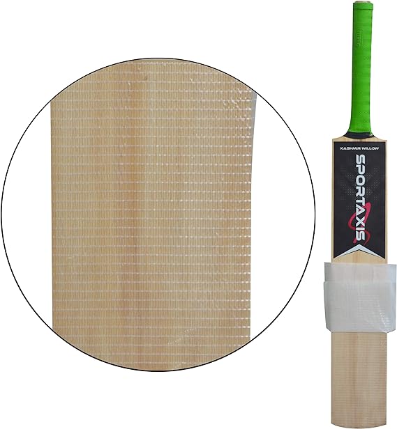 Premium Quality Cricket Bat Anti Scuff Sheet- Transparent and Clear Bat Sheet- Bat Protection Sheet