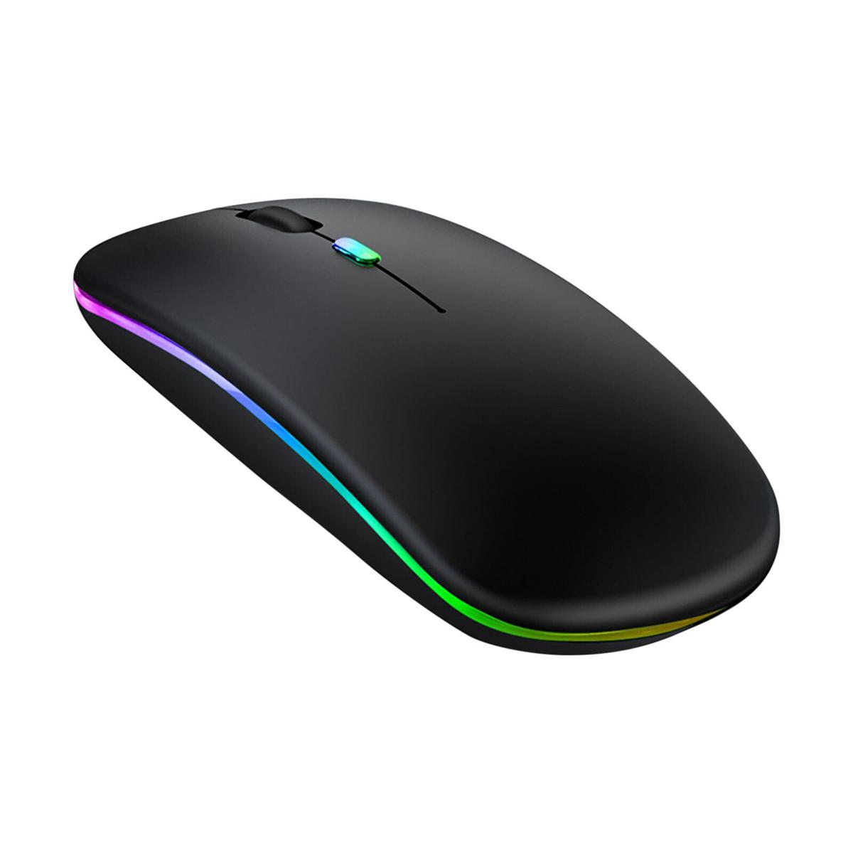 Rechargeable Wireless Mouse with Comfortable Grip and High Precision Tracking for Gamers and Professionals Rechargeable Wireless RGB Gaming Mouse with Adjustable DPI Silent Button Ultra Thin USB Optical Mice