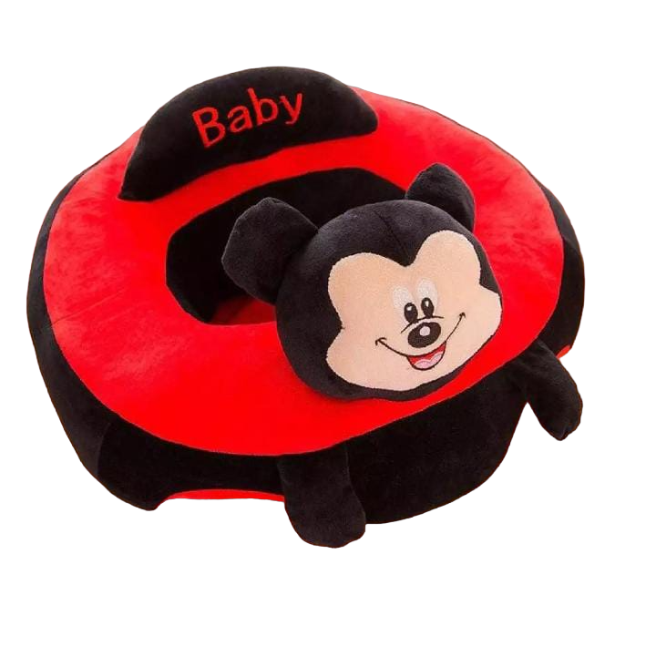 Mickey Mouse Stuffed Plush Sofa Baby Seats Children Sofa Baby Carrier Toddler Nest Puff Cartoon Minnie Mouse Chair Soft