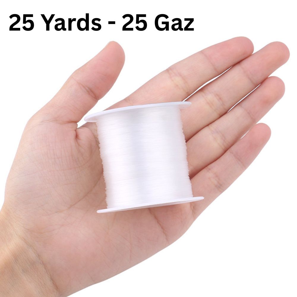 5/10/20/50/100 Stretchable Thread For Jewlery Making Nylon Thread For Bracelet Making Elastic String For Beading Jewelry Cord, Elastic Bracelet Rope Crystal Beading Cords, for Jewelry Making Beading Thread Elastic String Cord