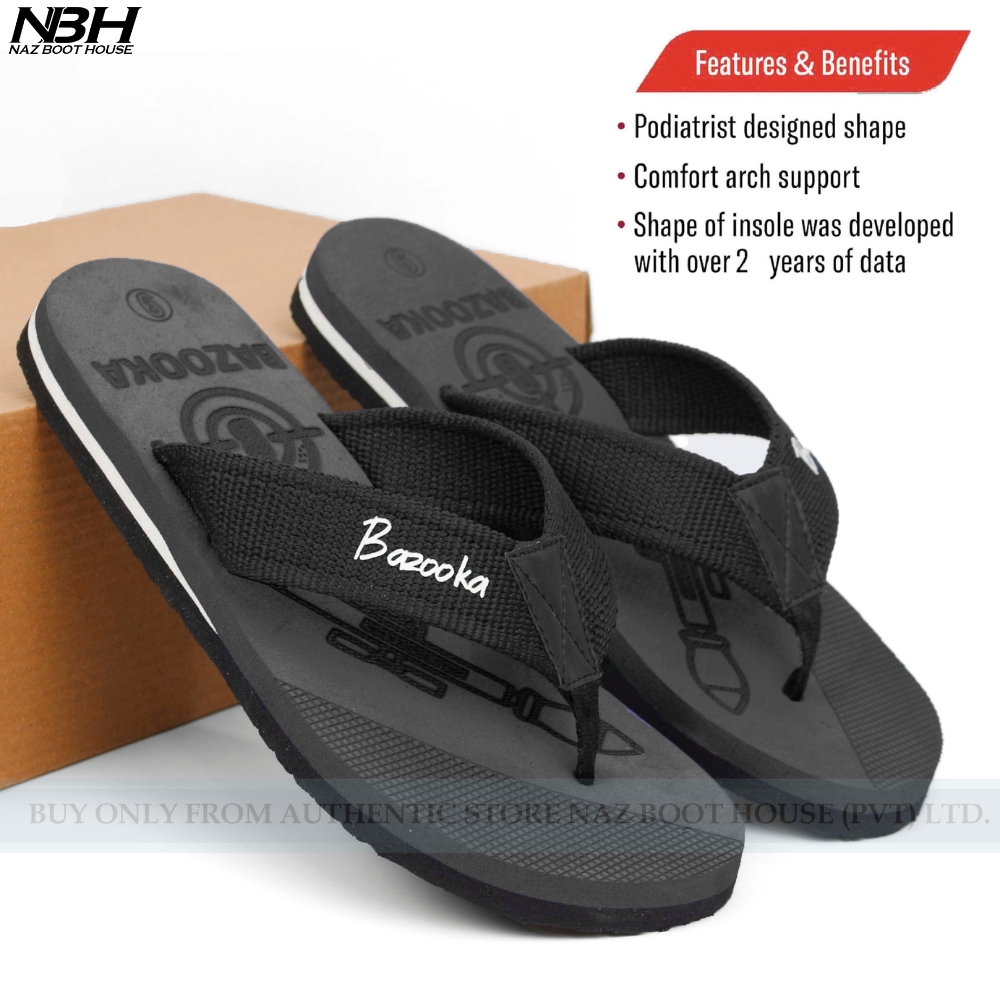 NBH Slippers For Men - Casual Medicated Slippers For Men - Multicolour Chappal - New Quality Flip Flops For Boys - Comfortable And Non-Slip Slippers - Comfortable, Durable And Lightweight Slipper For Mens - House Slippers - Casual Wear