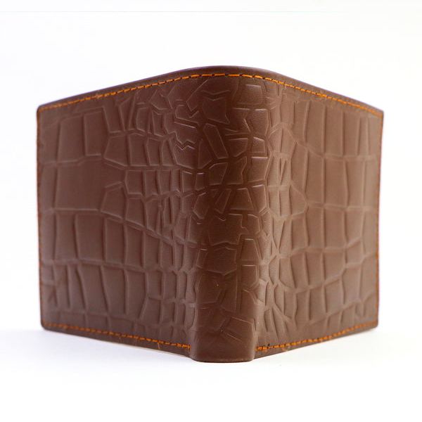 [Hight Quality] Branded Crocodile Cow Leather Wallet for men