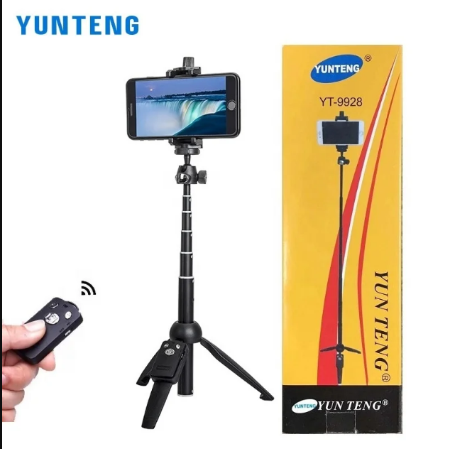 YUNTENG YT-9928 Multifunction Selfie Stick Tripod with Bluetooth
