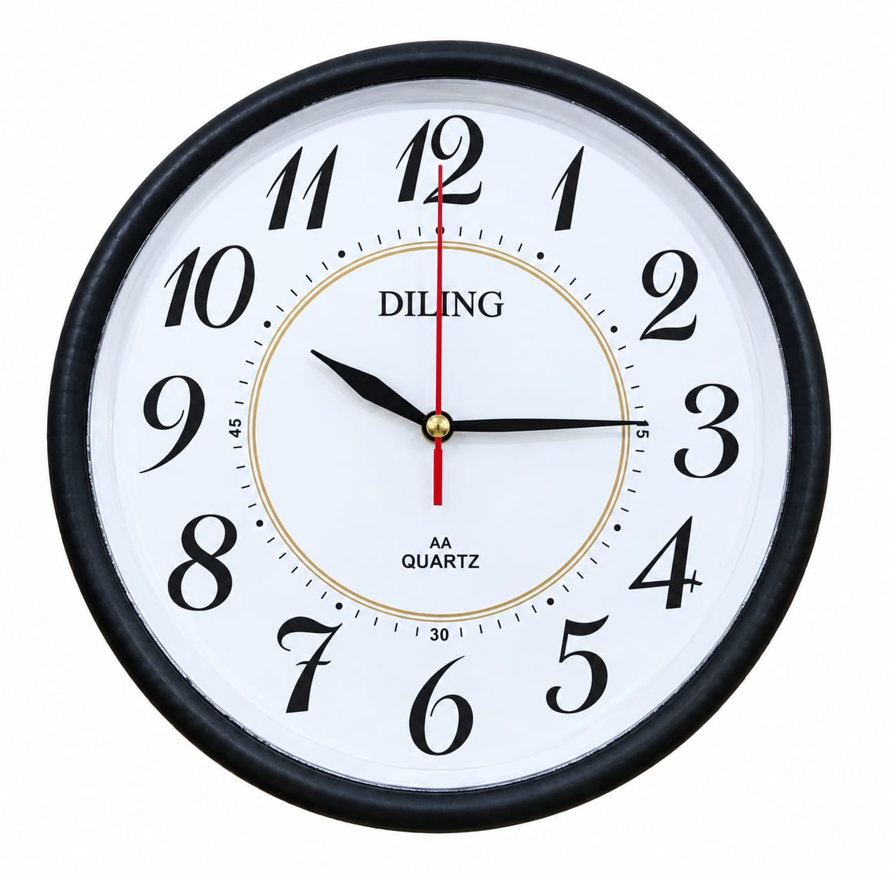 Home Decoration Simple Round New Design plastic wall Clock