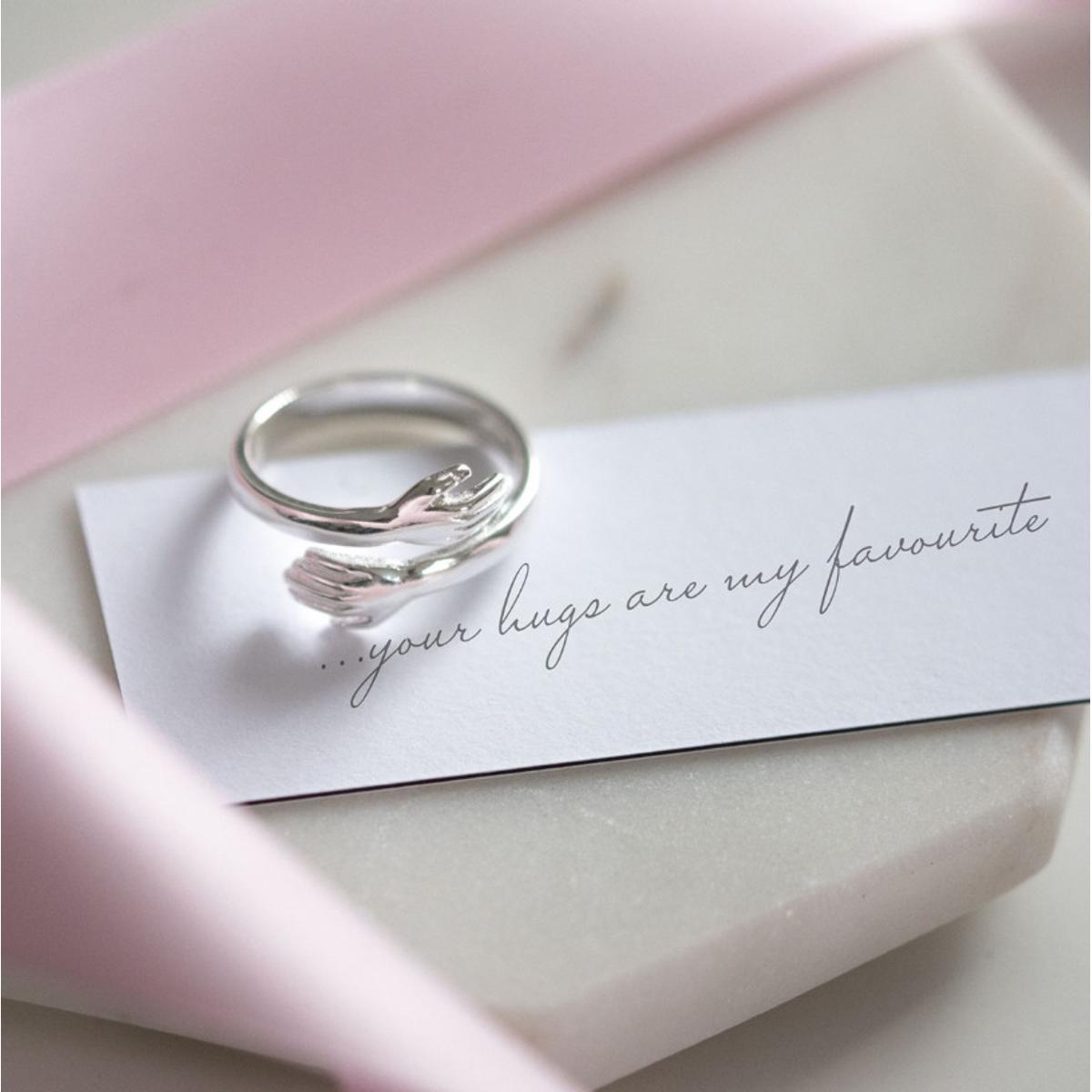 Hug Type Rings The Jewels Gallery Loving Couple Hug Rings - Adjustable Retro Hug Style ...