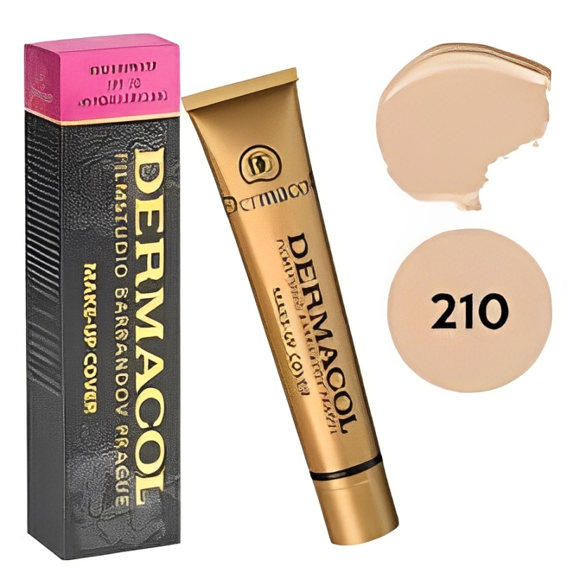 Dermacol Makeup Cover Foundation | Legendary High Covering High Pigments Foundation | Foundation Liquid Waterproof