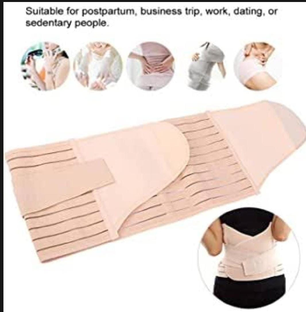 Postpartum Slimming Belt, Maternity Abdomen Support (Breathable Polyester & Spandex)