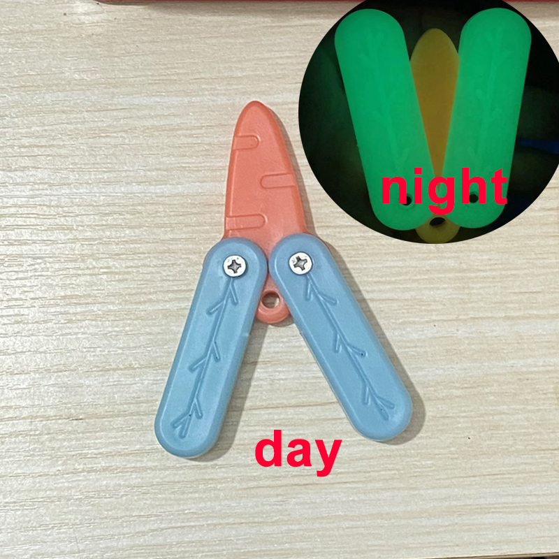 Long Luminous Butterfly Radish Knife Creative Interesting