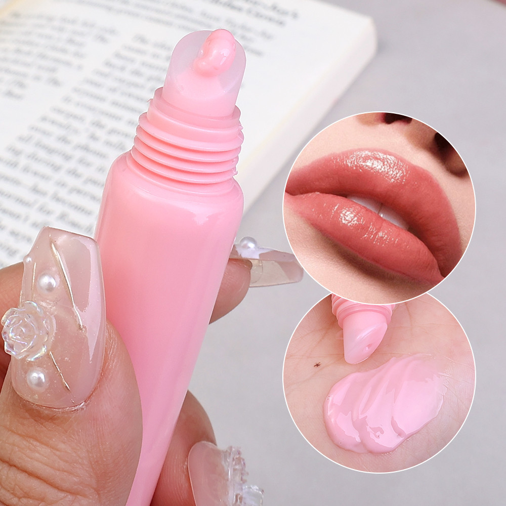 FAFAMOON Peptide Lip Gloss – Long-Lasting, Moisturizing, Non-Stick, No-Budge Lip Stain with Velvet, Mirror Finish – Plumping, Smooth, and Delicate for a Glass-Like Shine – Lip Makeup Cosmetic, Rhode Dupe, Perfect for All-Day Wear – Hydrating
