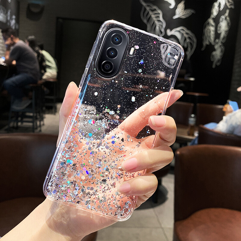 Sunrive Cover compatibile con Huawei Y7 / NOVA LITE PLUS, Custodia Case in molle Trasparente silicone Morbida Flessibile Antigraffio protettiva back custodie(Q Gatto 3