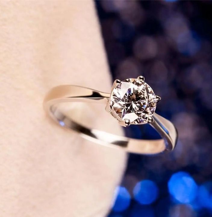 Diamond Ring Stainless Steel Ring For Girl & Woman