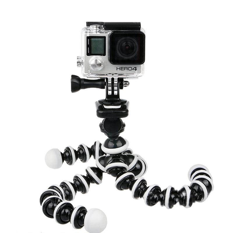 Portable Flexible MEDIUM 10inch Octopus Stand Gorilla tripod Z-02 for Digital Cameras, Mobiles & DSLR With mobile Holder
