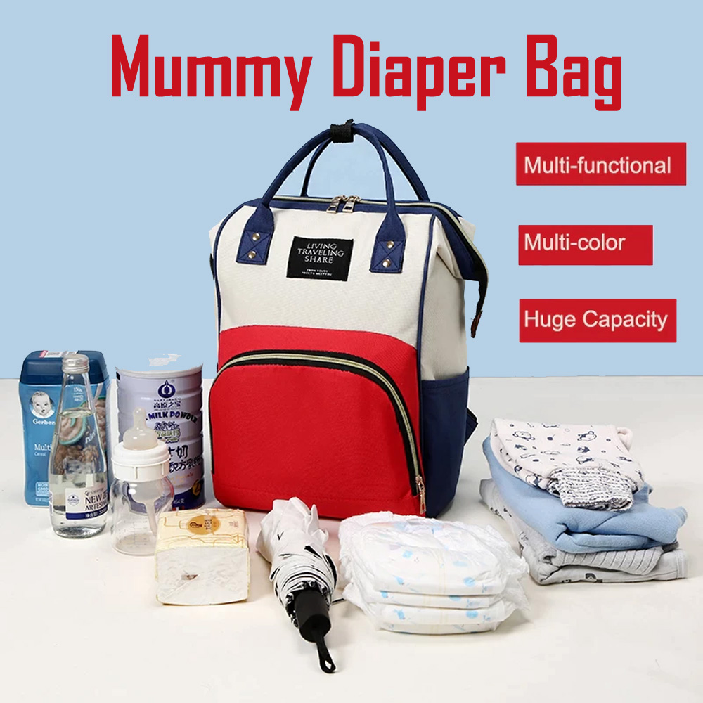 Mummy Maternity Nappy Diapers Bag Large Capacity Baby Bag Travel