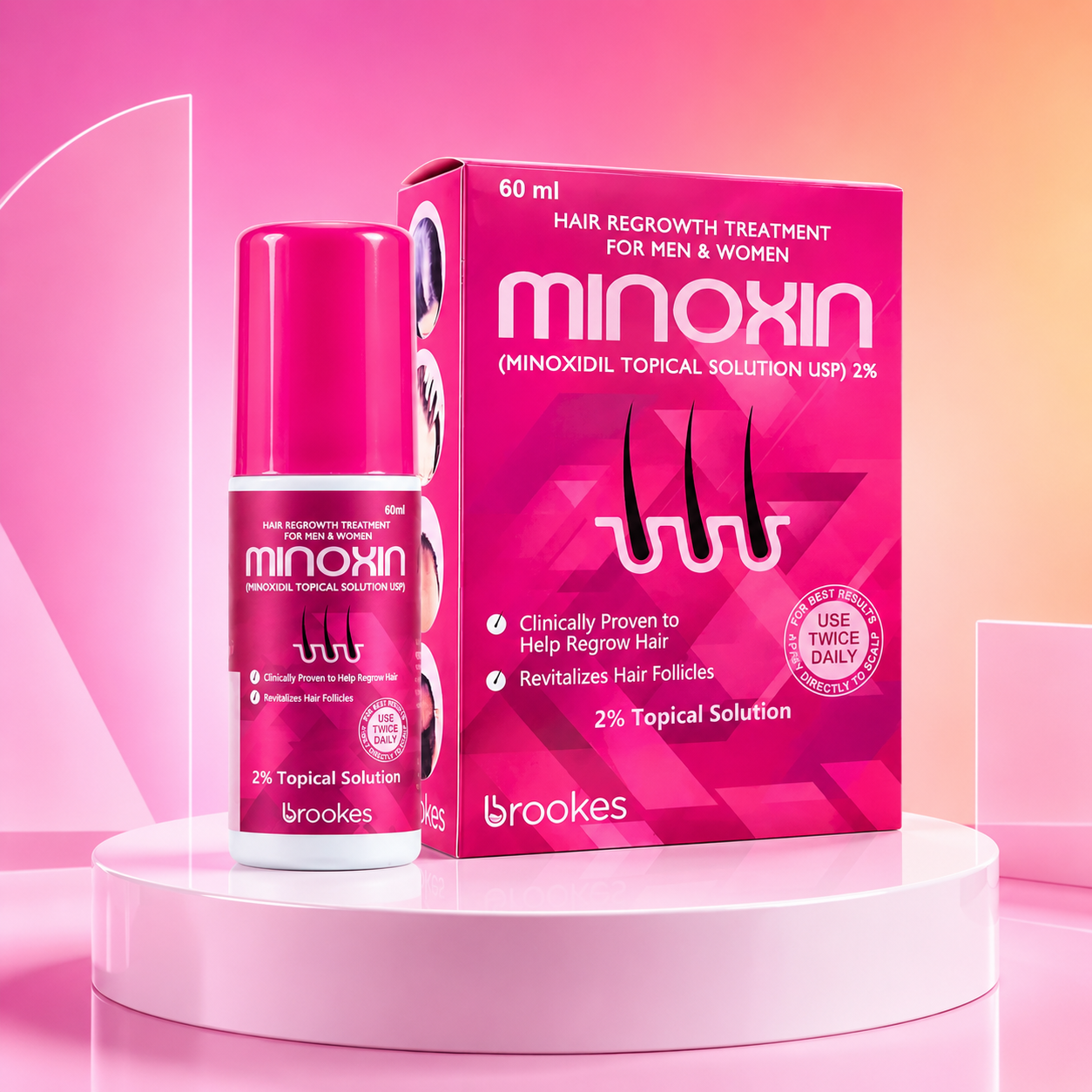 Minoxin spray 2%