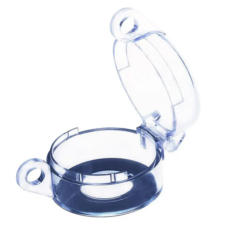 Clear 22mm Protective Cover Guard Case for Round Push Button