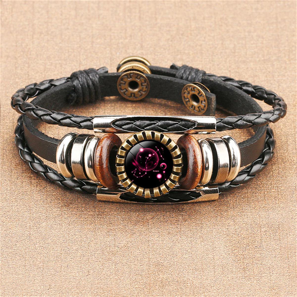 Libra Genuine Leather on sale Bracelet