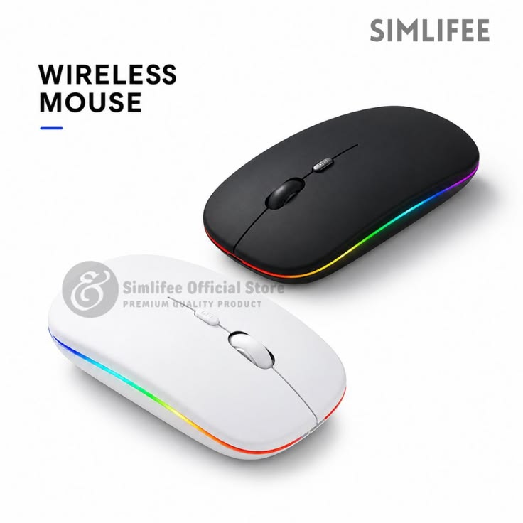 Premium Wired Mouse with RGB Breathing LED Light - Ergonomic 7-Button Gaming Mouse - Cheap Price USB Optical Mouse for Laptop & Desktop