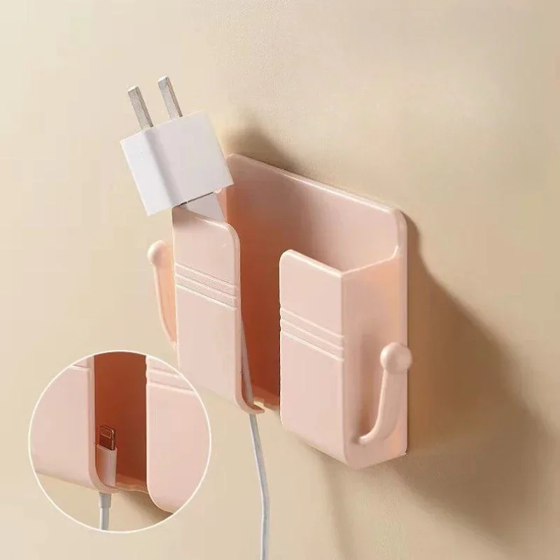 Universal Wall Mobile Holder | Wall-Mount Mobile Phone Holder for Charging & Holding - Multicolor