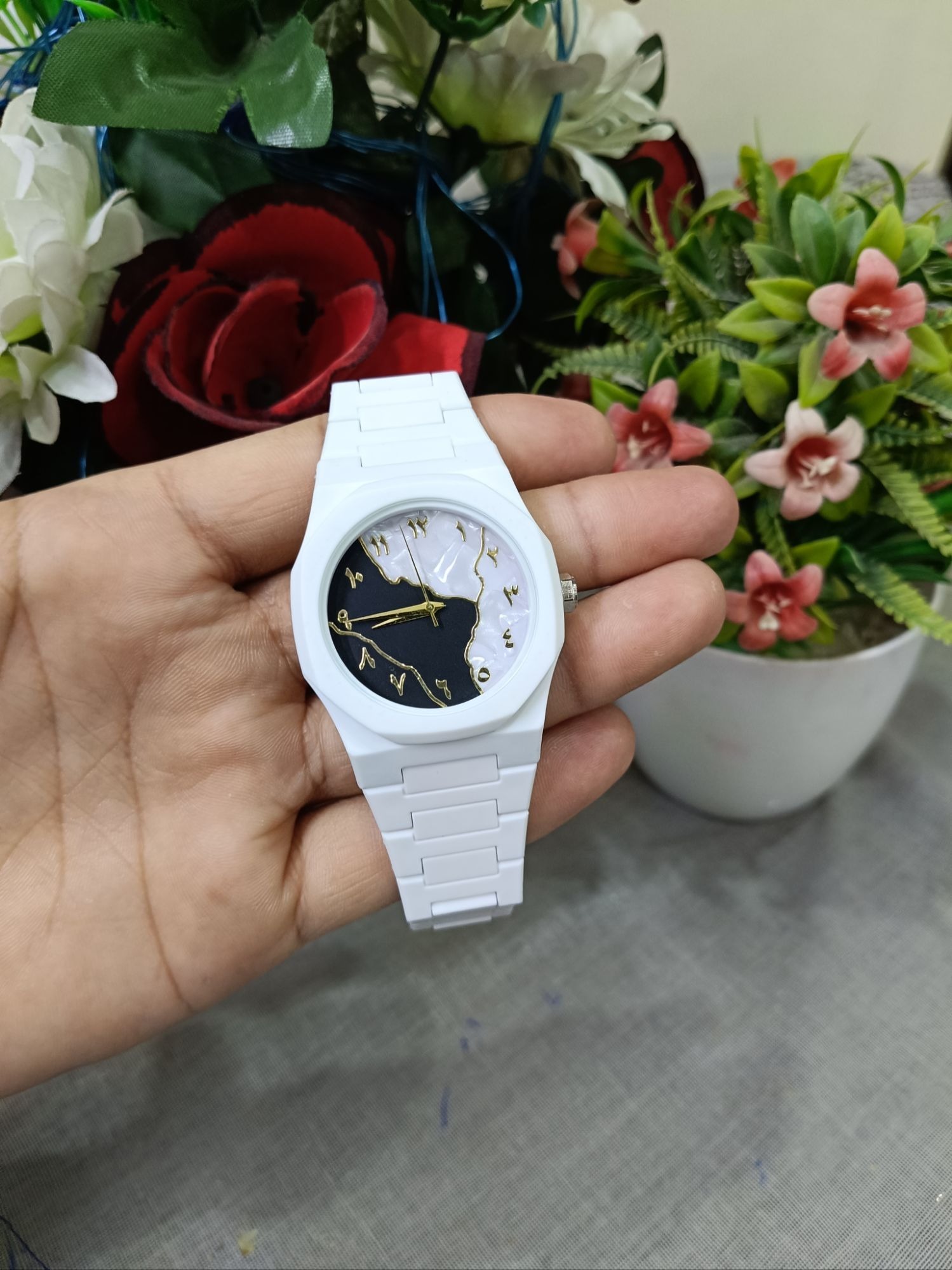 Aura Watch, Arabic Dial Watch, Fashion Watch Pakistan, Quartz Watch, Men Watch, Women Watch, Luxury Watch, Casual Wrist Watch, Analog Watch, Stylish Watch, Premium Watch, Trendy Watch, Gift Watch, Elegant Wrist Watch, Everyday Watch