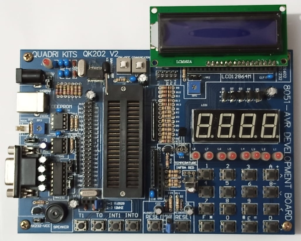 Qk202 8051 Avr Trainer Study Board Buy Online At Best Prices In Pakistan Daraz Pk