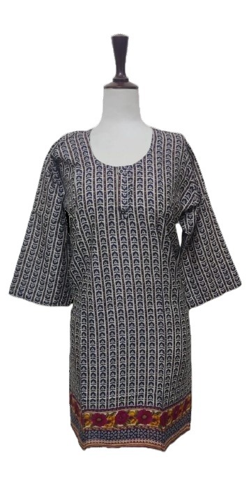 Stylish Digital Printed Lawn Ladies Stitched Top / Kurtis Ready to Wear for Women and Girls Xtra Large ST-01 price in Pakistan