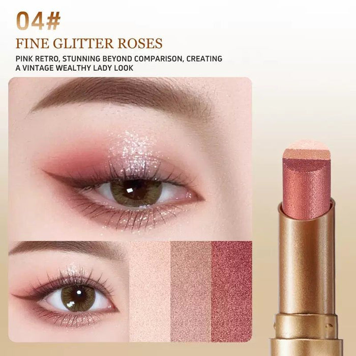O'CHEAL TWO-Color Gradient Eyeshadow Stick – Instant Shimmer & Contour