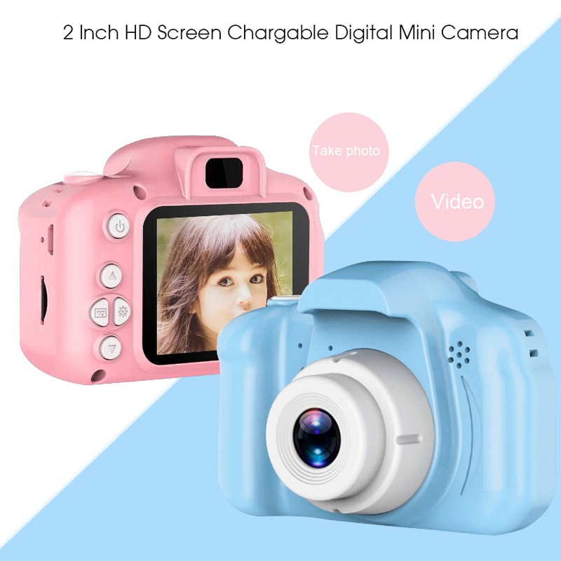 Mini HD Digital Camera for Kids - 1080P Toddler Video Camera with Rechargeable Battery, 2-Inch IPS Display, Perfect Gift for Boys and Girls (Ages 3-8) - Smart Toy Camcorder