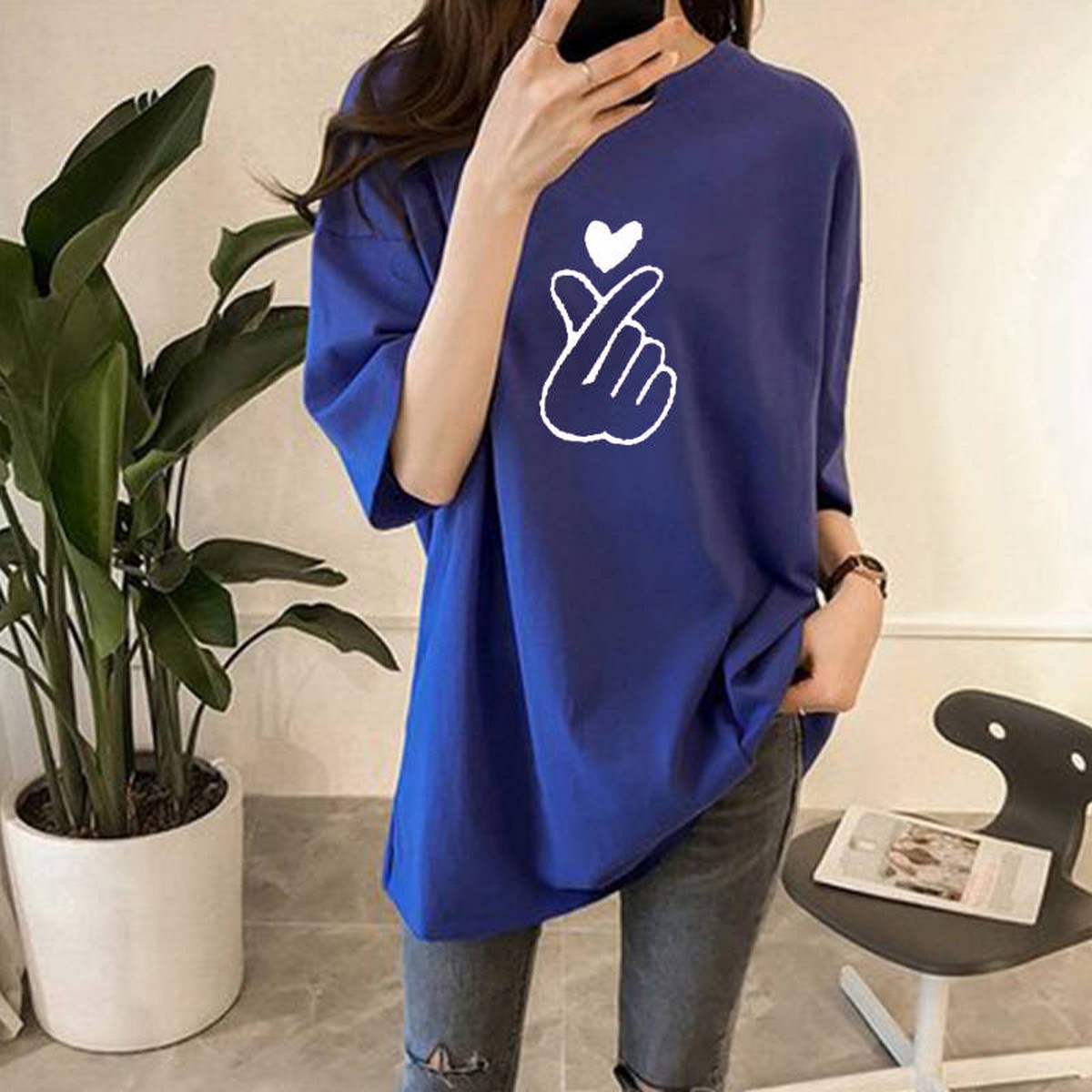 Women, Baggy T Shirt For Gym, Excersice 