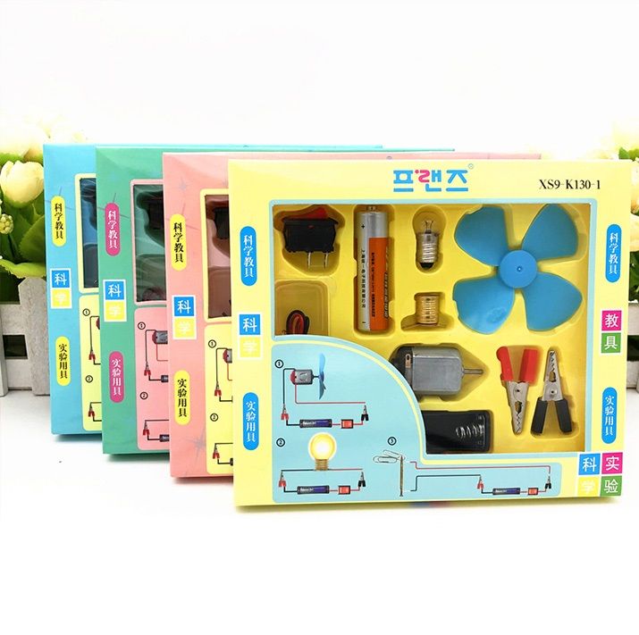 Science Fan Kit, Student Electric Circuit, Stem Toys, Science tool set, Learning Tools,