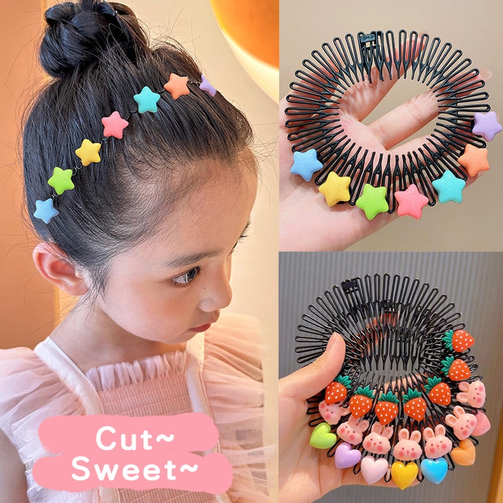 1pc Candy Cartoon Animals Wave Hairbands for Children Kids Lovely Hair Comb Decorate Headband Hair Hoops Fashion Hair Accessories