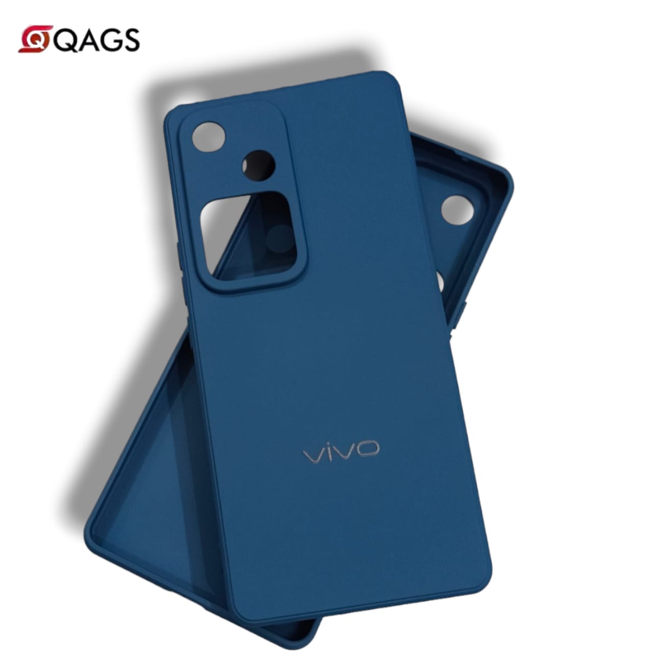 QAGS for Vivo V30 5G Mobile Phone Case Multi Color Camera Protection Soft Tpu Case Silicone Ultra Thin Back Cover