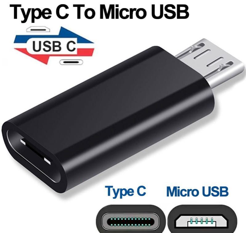 Type-C To Micro-USB Data Adapter Converter High Quality Aluminum Frame , Female Micro USB to USB 3.1 Type C Male Adapter Converter Connector For Phone