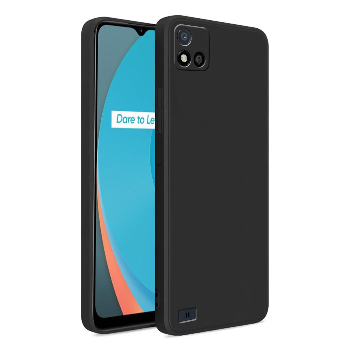 Soft Silicone Shockproof Back Cover For Realme 3 Realme 5 Realme 6 Realme 7i Realme 12 Plus C11 C12 C17 C21 C21Y C25 C35 C61 C63 C65 C67 C71 C75 Note 60 Note 70